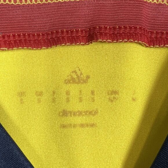Adidas Columbia 2014-2015 Yellow Soccer Futbol Football Jersey Men’s Small - Picture 12 of 14